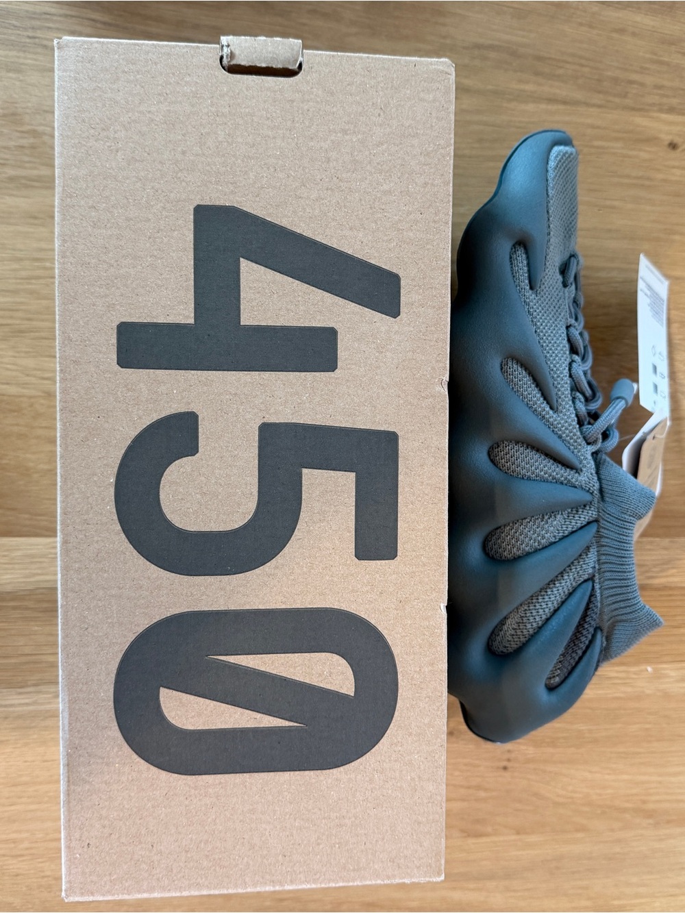 adidas Yeezy 450 Slip-On in Dark Grey